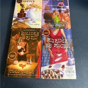 A BREW TO A KILL MURDER BY MOCHA A COFFEEHOUSE MYSTERY Cleo Coyle Hardcover Lot